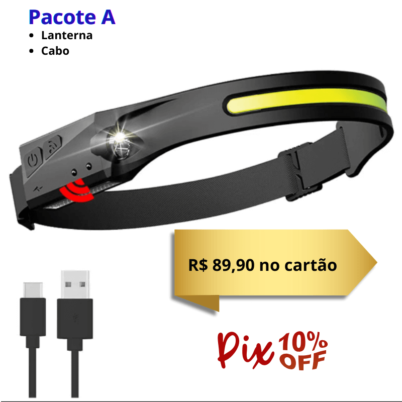 Lanterna LED de cabeça / HEADLAMP™