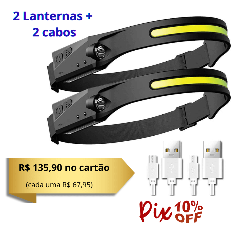 Lanterna LED de cabeça / HEADLAMP™