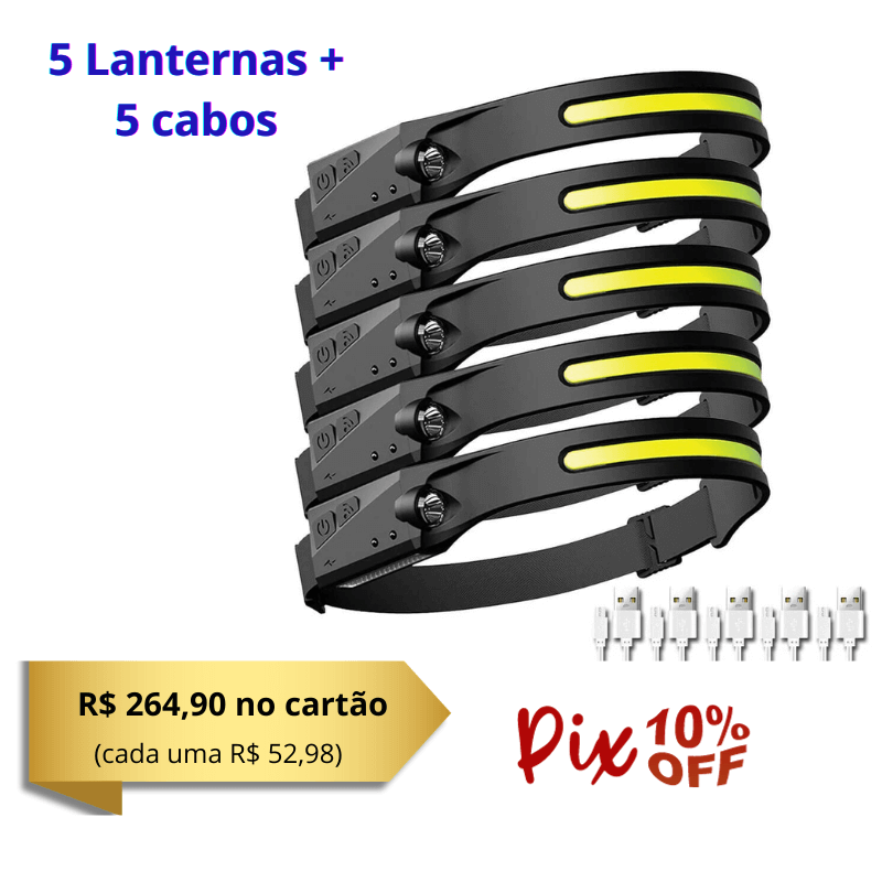 Lanterna LED de cabeça / HEADLAMP™