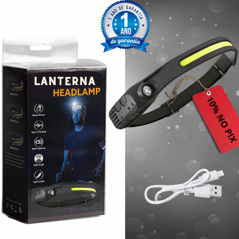 Lanterna LED de cabeça / HEADLAMP™