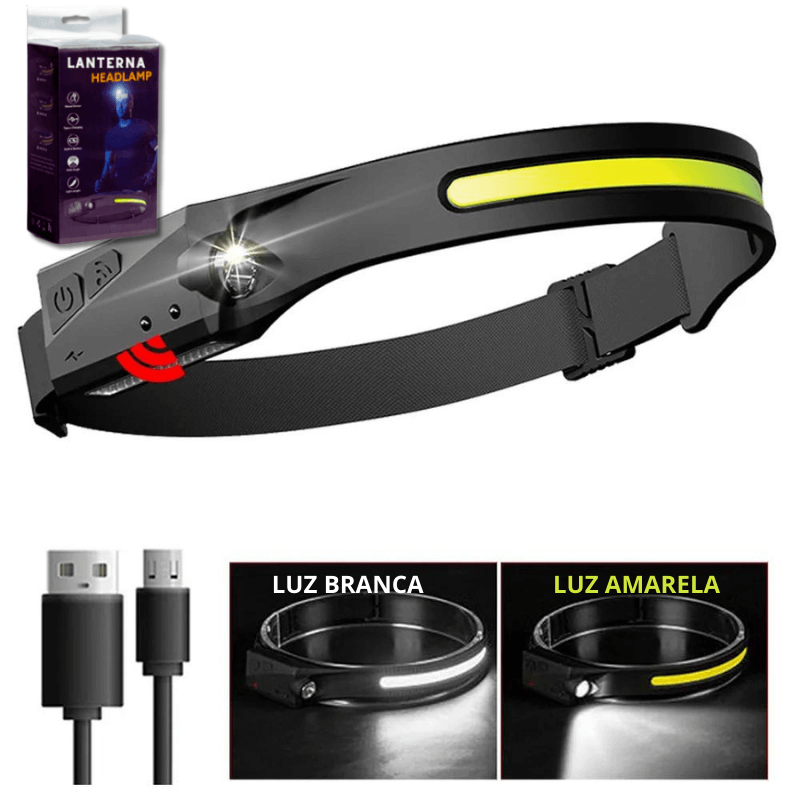 Lanterna LED de cabeça / HEADLAMP™