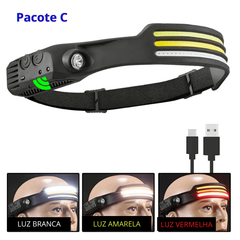 Lanterna LED de cabeça / HEADLAMP™